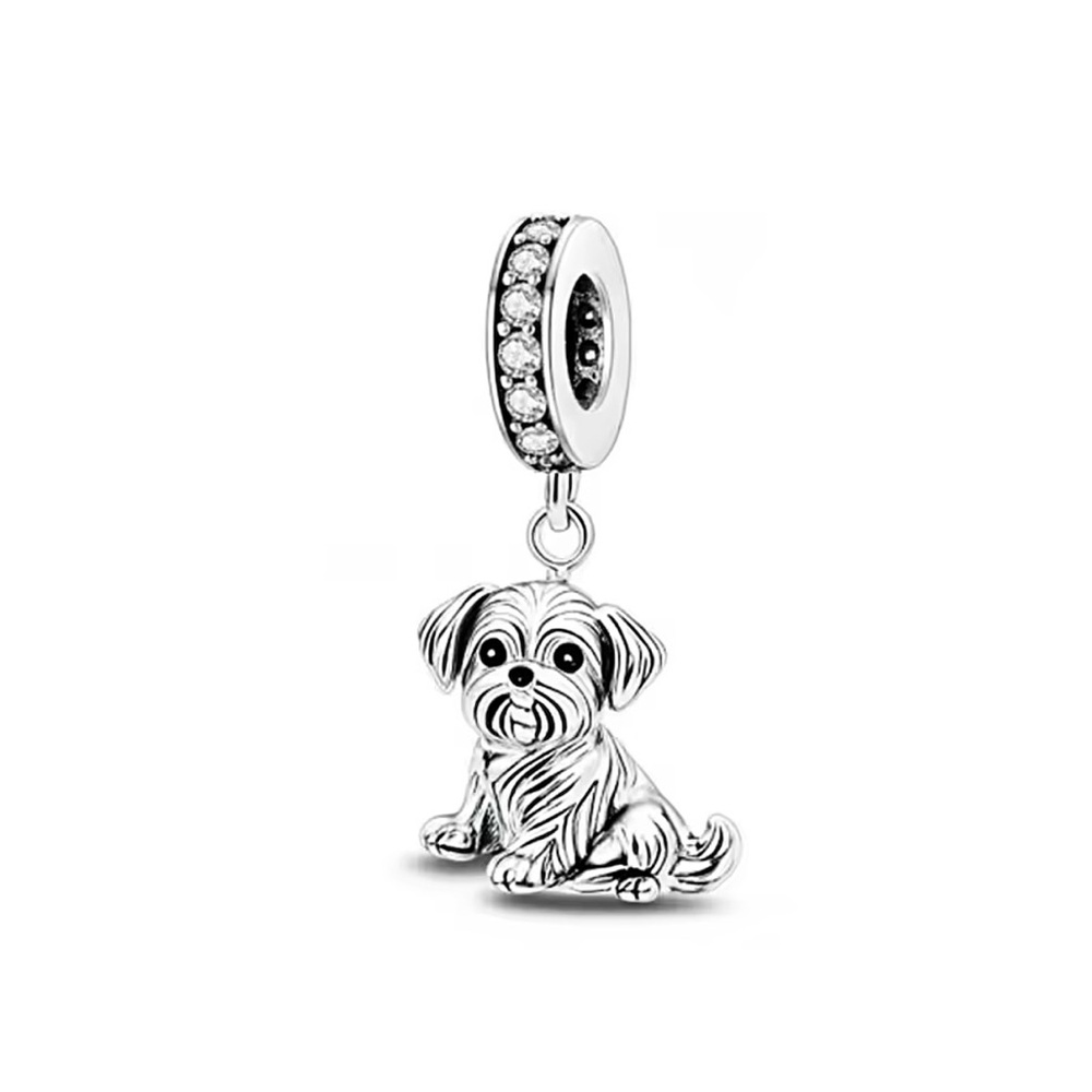 Shih Tzu Dog Dangle Bracelet Charm